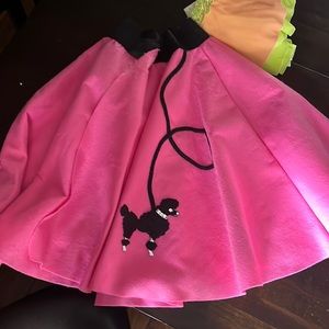 Break away poodle skirt